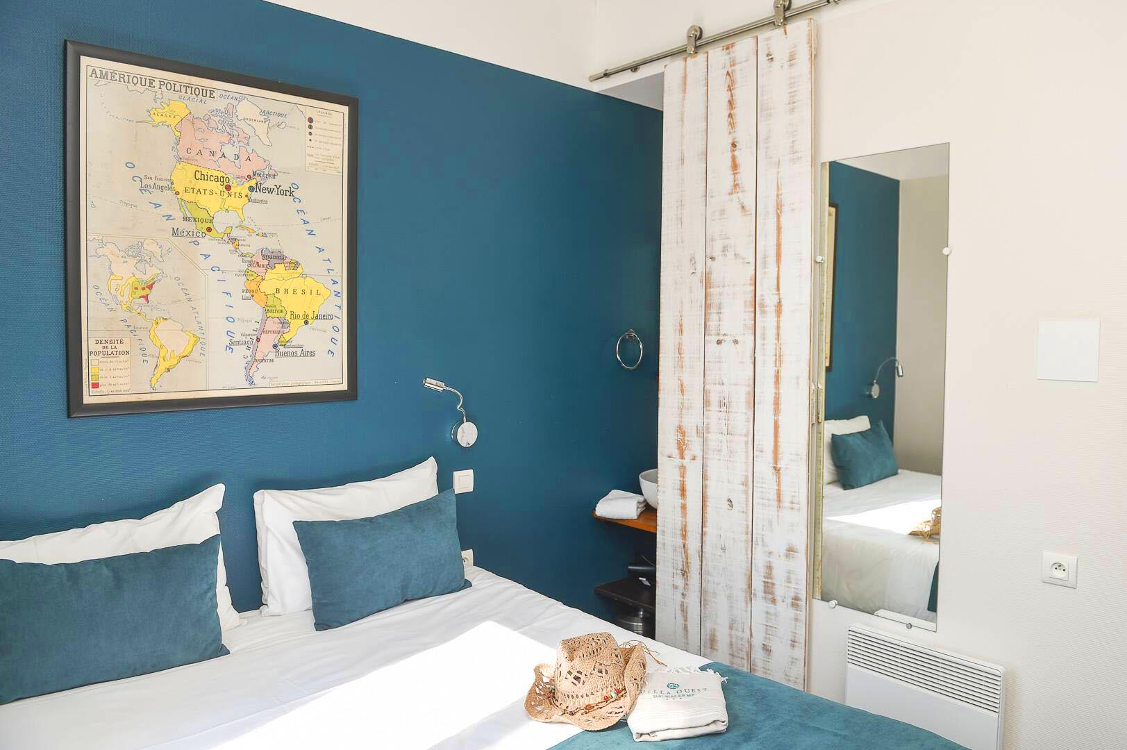 chambre classique avec vue hotel villa ouest saint palais sur mer