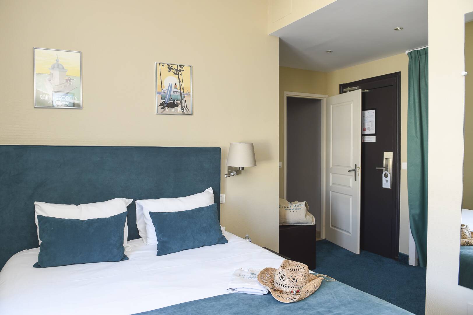 chambre confort hotel villa ouest saint palais sur mer