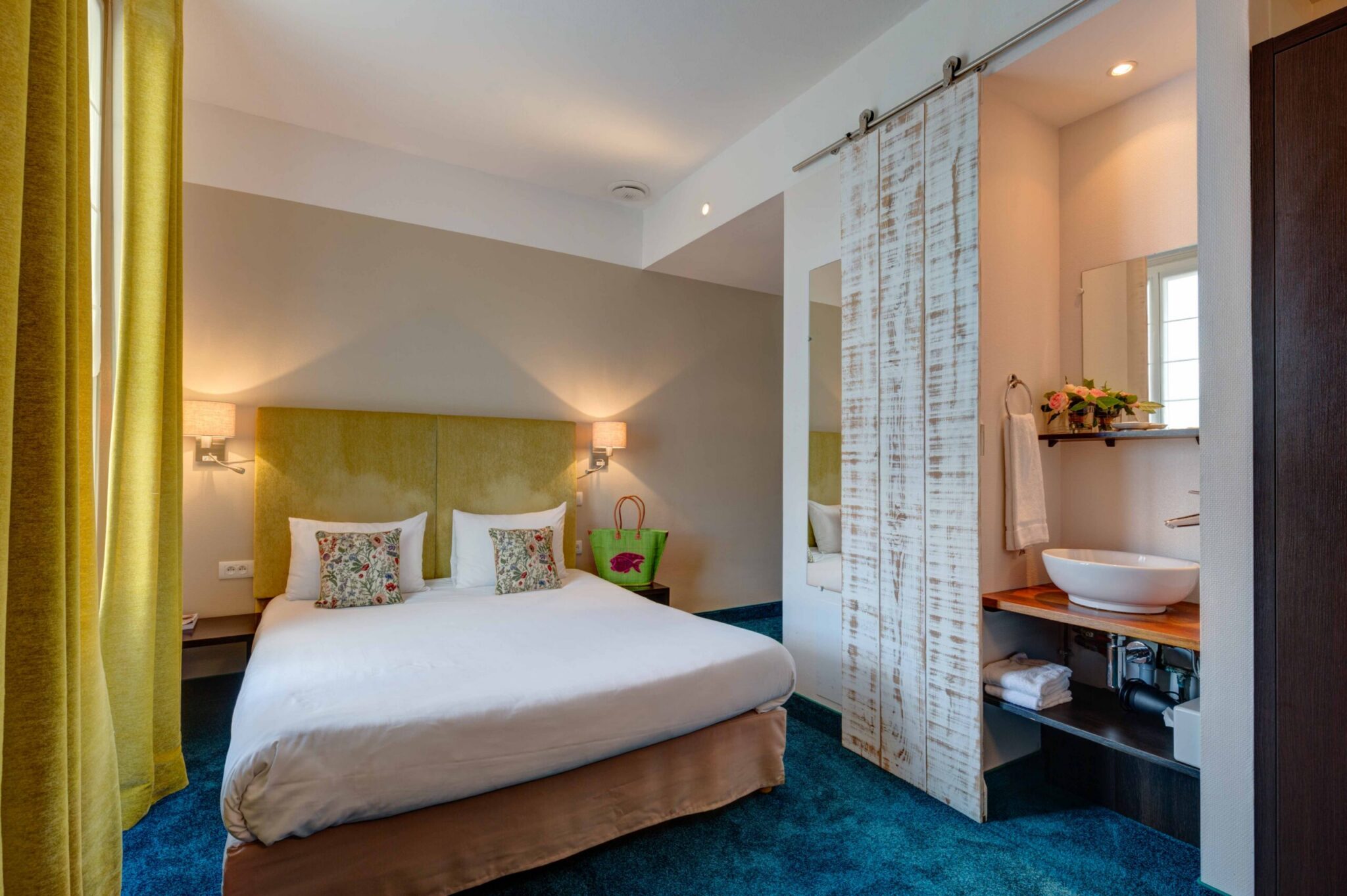 chambre triple hotel villa ouest saint palais sur mer